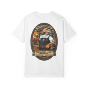 Bourbon Time T-Shirt — "Time and the Place for Bourbon" Graphic Tee